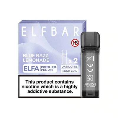 Elf Bar Elfa Pre-Filled Replacement Pods - Vaperdeals