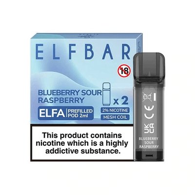 Elf Bar Elfa Pre-Filled Replacement Pods - Vaperdeals