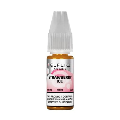 ELF BAR - ELFLIQ - STRAWBERRY ICE - 10ML NIC SALT (Box of 10)