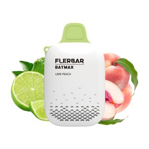 Flerbar-Baymax-Strawberry-Nicotine Free-3500 Puffs (Box Of 5) - Vaperdeals