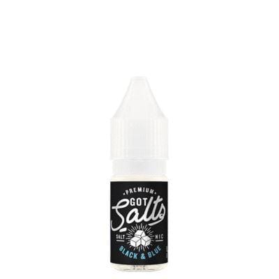 GOT SALTS - BLACK & BLUE ICE - 10ML NIC SALT (BOX OF 10)