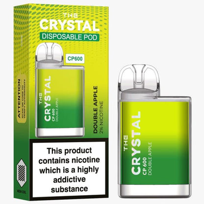 The Crystal CP600 Disposable Vape Puff Mini Pod Box of 10 - Vaperdeals