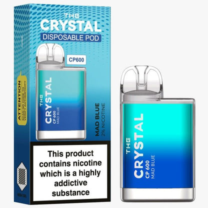 The Crystal CP600 Disposable Vape Puff Mini Pod Box of 10 - Vaperdeals