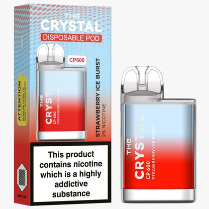 The Crystal CP600 Disposable Vape Puff Mini Pod Box of 10 - Vaperdeals