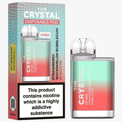 The Crystal CP600 Disposable Vape Puff Mini Pod Box of 10 - Vaperdeals