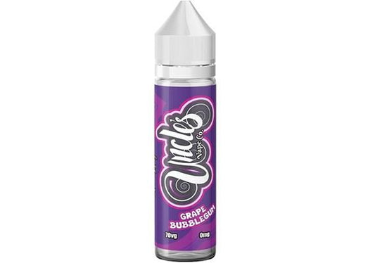 UNCLES VAPE CO GRAPE BUBBLEGUM -50ml