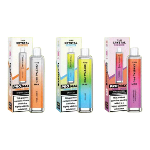 10x Crystal Pro max 4000+ puffs only -  £74.99 *free delivery UK customers only