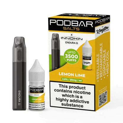 Podbar Salts - Innokin Endura S1 (TWIN PACK) -  £8.99