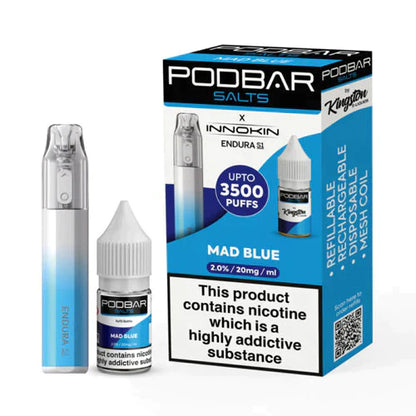 Podbar Salts - Innokin Endura S1 (TWIN PACK) -  £8.99